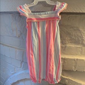 Carter’s striped romper! Size 24 Months